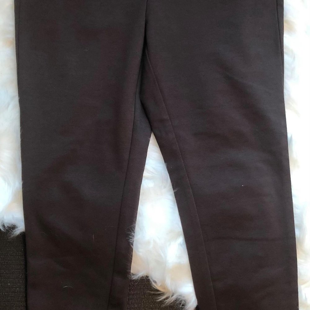 Michael Kors Women's Brown Sz 14W Slim Leg Ponte K
